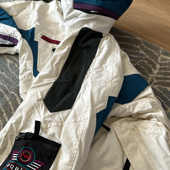 Helly Hansen Equipe vintage waterproof thinsulate long ski jacket - Picture 9 of 10